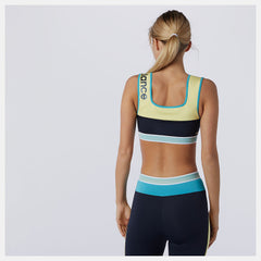 Lemon Achiever Remix Crop Top / New Balance Women