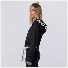 Black Relentless Cinched Hem Hoodie / New Balance Women