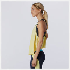 Lemon Haze Achiever Mesh Tank / New Balance Women