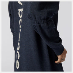 Eclipse Heather Achiever Crew Sweatshirt / New Balance Women