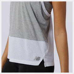 Athletic Grey Impact Run Hybrid Tank / New Balance Women
