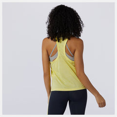 Yellow Impact Run Hybrid Tank / New Balance Women