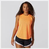 Citrus Punch Q Speed Fuel Jacquard Tank / New Balance Women