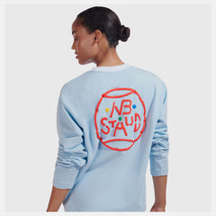 Baby Blue NB x Staud Sweatshirt / New Balance Women
