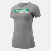 Athletic Grey Boston INBound Green Line Graphic Tee / New Balance Women