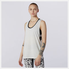 Sea Salt Relentless Sweat Tank / New Balance Women