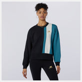 Black NB Athletics Higher Learning Crew / New Balance Women