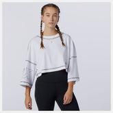 White NB Essentials NBX Graphic Tee 2 / New Balance Women