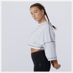 White NB Essentials NBX Graphic Tee 2 / New Balance Women