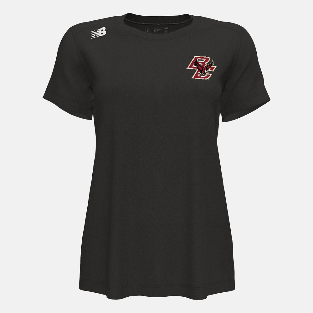 Team Black NB Short Sleeve Tech Tee(Boston College) / New Balance Women