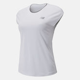 White Rally Cap Sleeve / New Balance Women