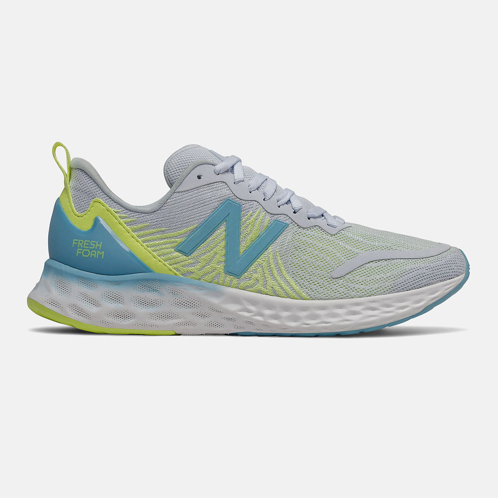 Moon Dust/Bali Blue and Lemon Slush Fresh Foam Tempo / New Balance Women