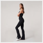 Black Bandier Cami Bodysuit / New Balance Women