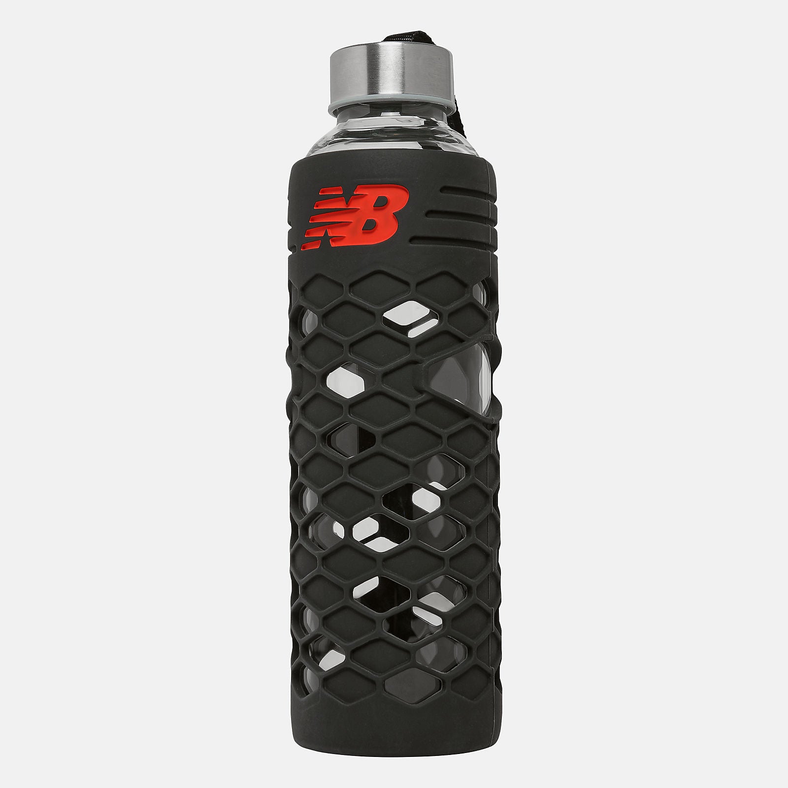Black 20 oz Glass Water Bottle / New Balance Women|Men