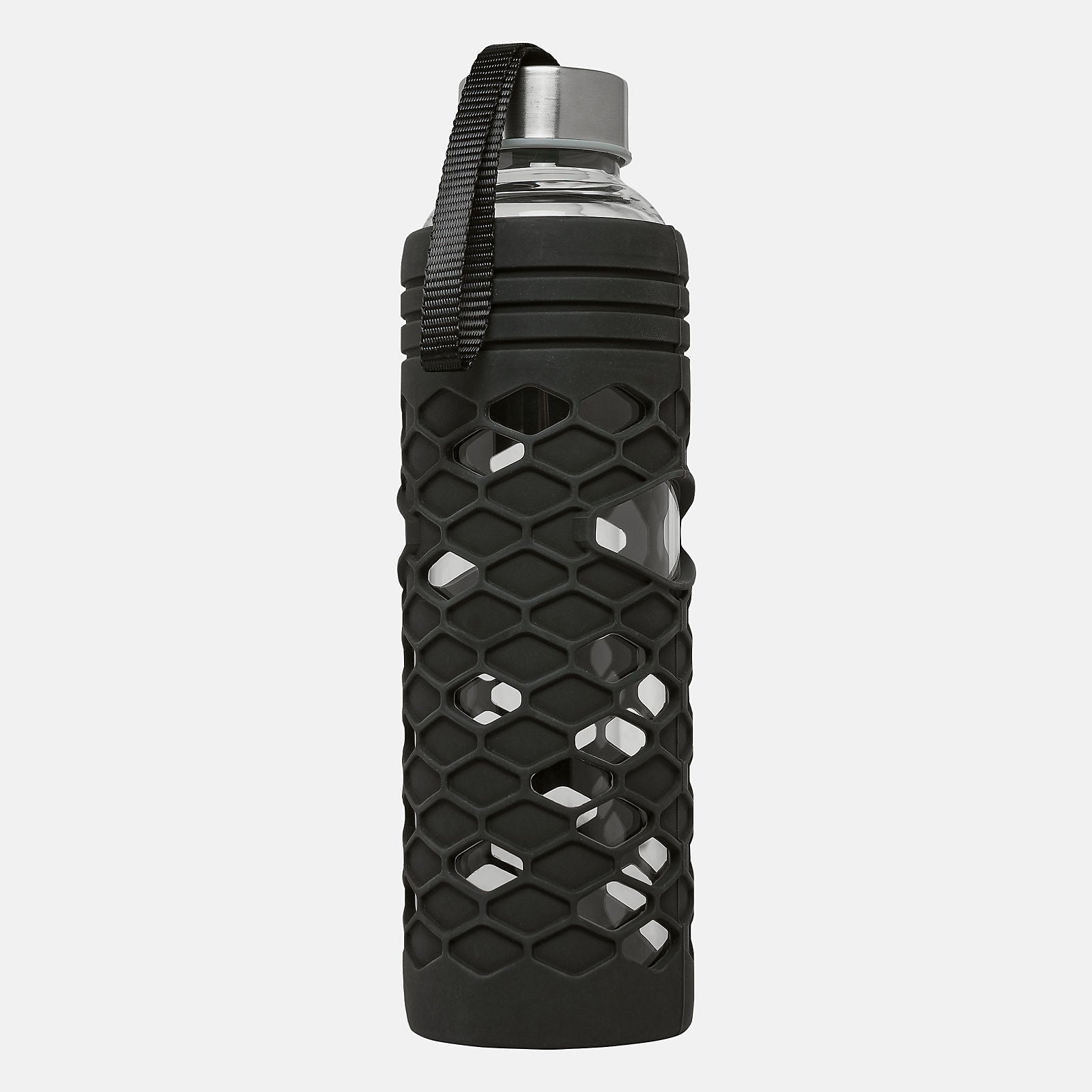 Black 20 oz Glass Water Bottle / New Balance Women|Men