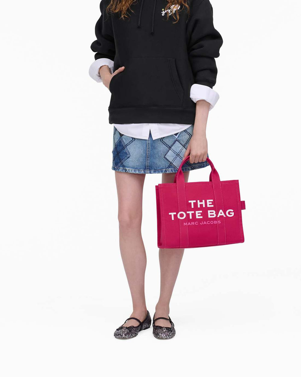 Marc Jacobs The Canvas Medium Tote Bag Raspberry Pink BAGS|NEW ARRIVALS