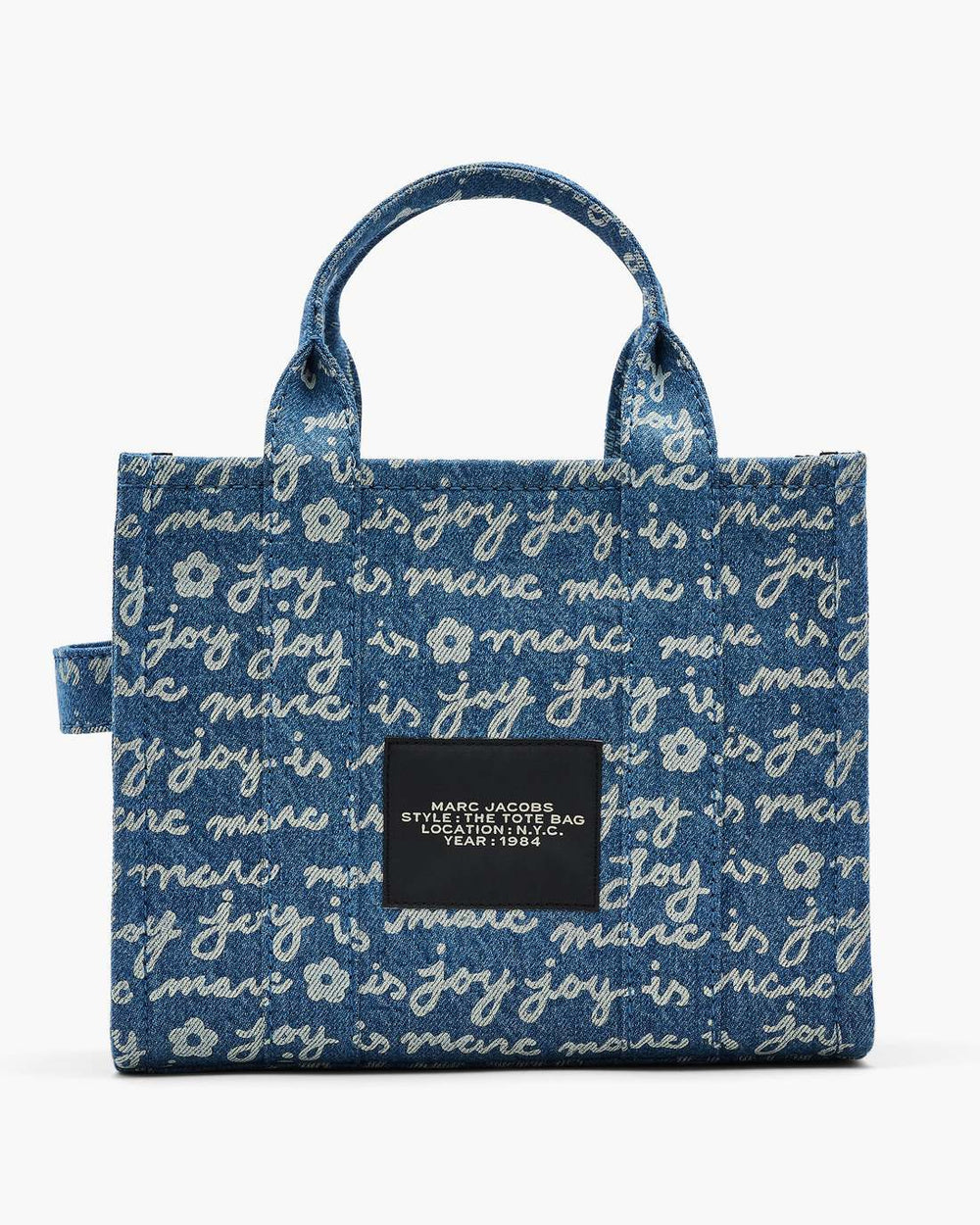 Marc Jacobs The Joy Denim Small Tote Bag Indigo Multi BAGS