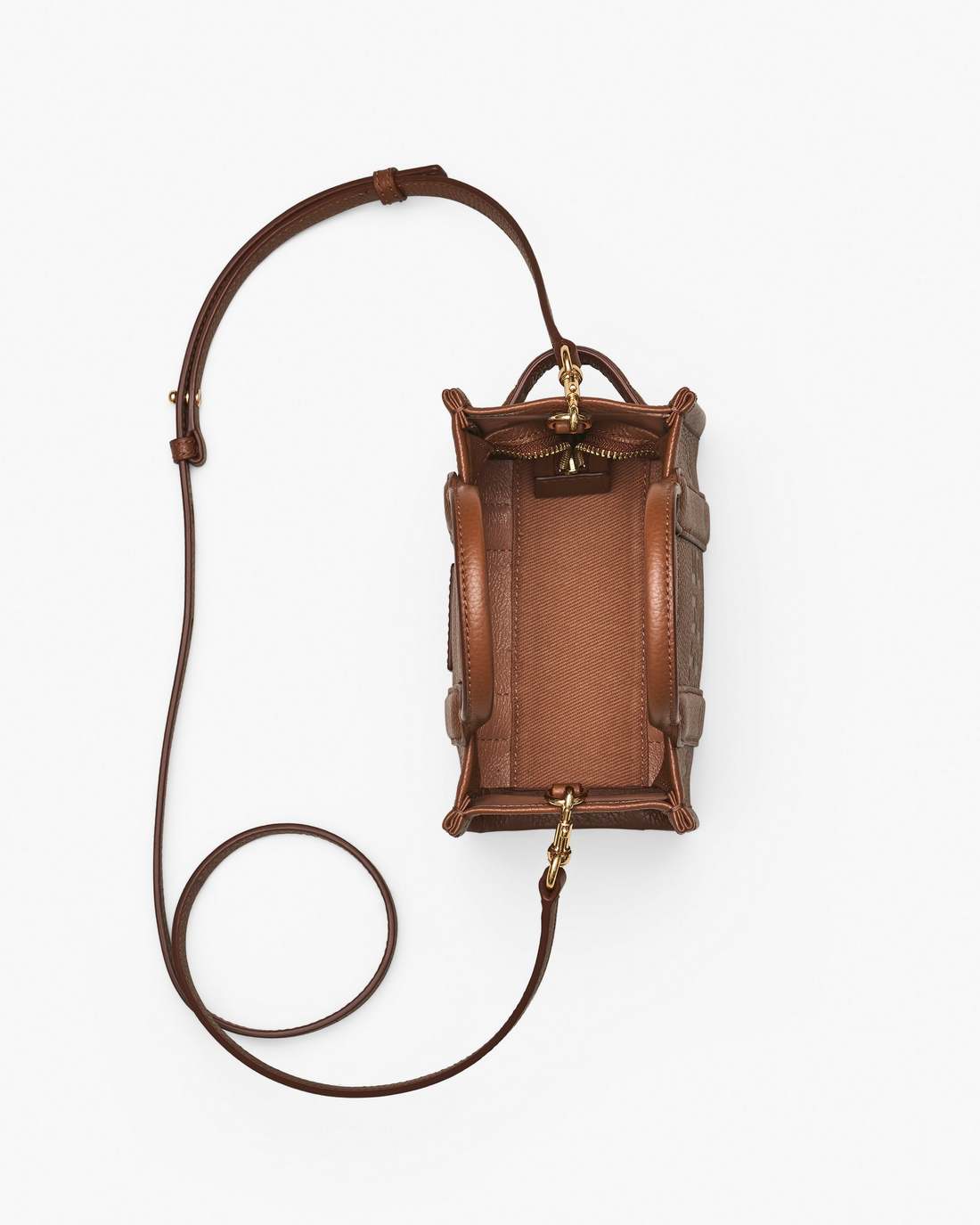 Marc Jacobs The Leather Crossbody Tote Bag Argan Oil BAGS