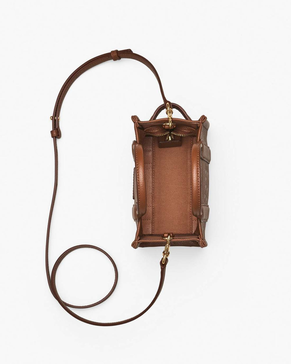Marc Jacobs The Leather Crossbody Tote Bag Argan Oil BAGS