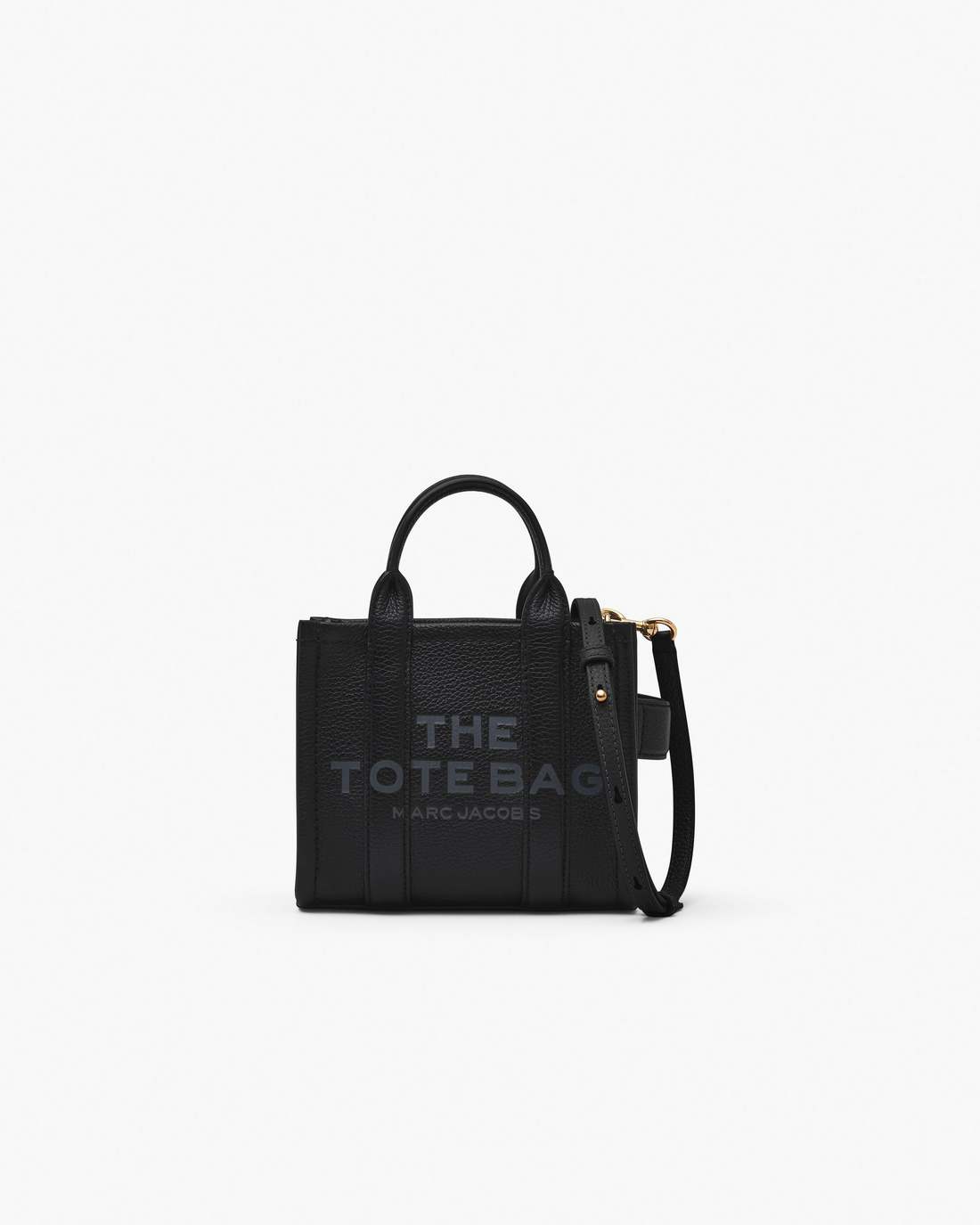 Marc Jacobs The Leather Crossbody Tote Bag Black BAGS