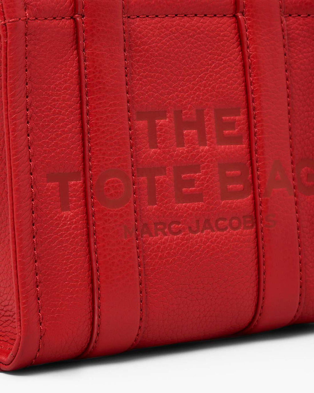 Marc Jacobs The Leather Crossbody Tote Bag True Red BAGS
