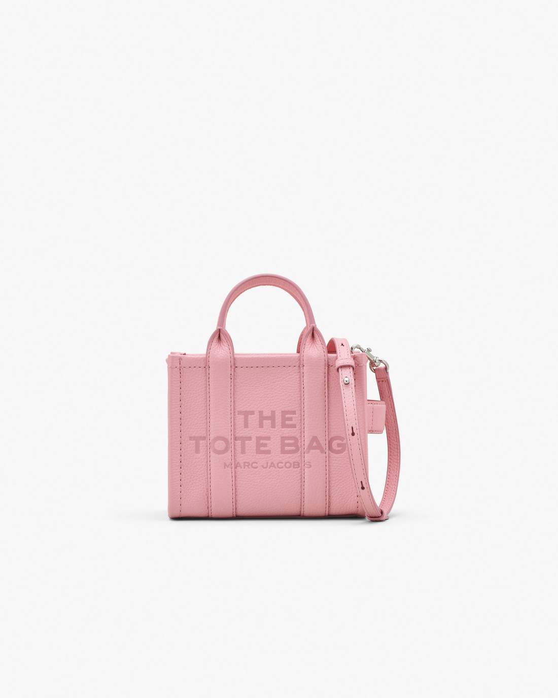 Marc Jacobs The Leather Crossbody Tote Bag Ribbon Pink BAGS
