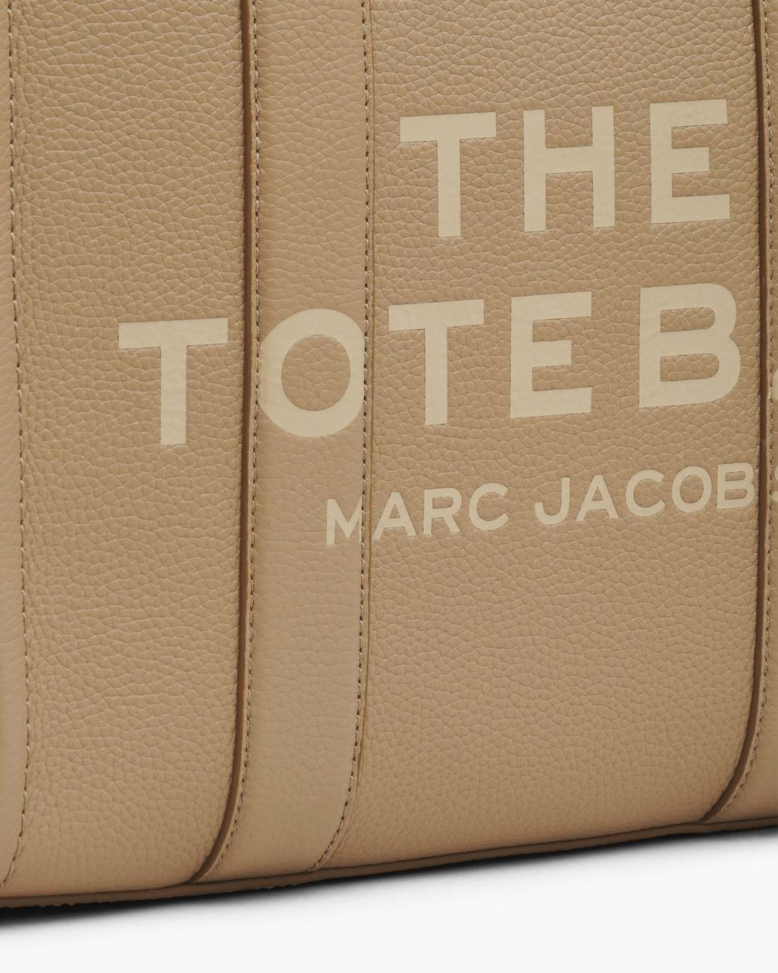 Marc Jacobs The Leather Medium Tote Bag Camel BAGS