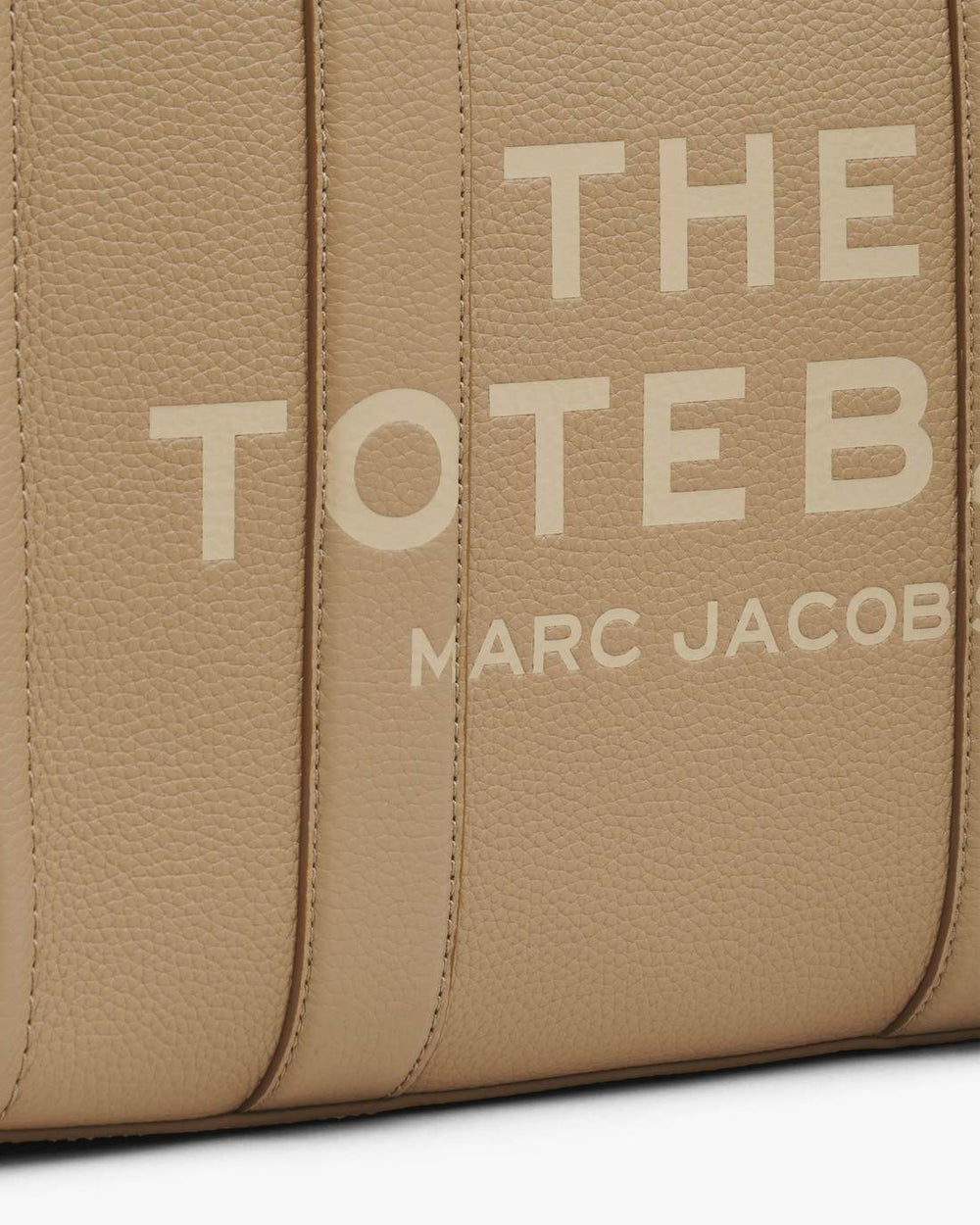 Marc Jacobs The Leather Medium Tote Bag Camel BAGS