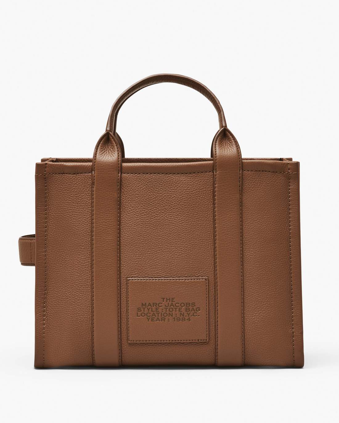 Marc Jacobs The Leather Medium Tote Bag Argan Oil BAGS