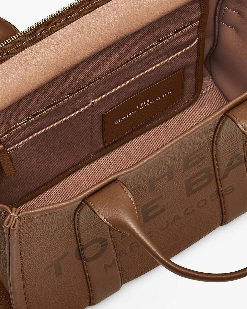 Marc Jacobs The Leather Medium Tote Bag Argan Oil BAGS