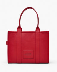 Marc Jacobs The Leather Large Tote Bag True Red BAGS
