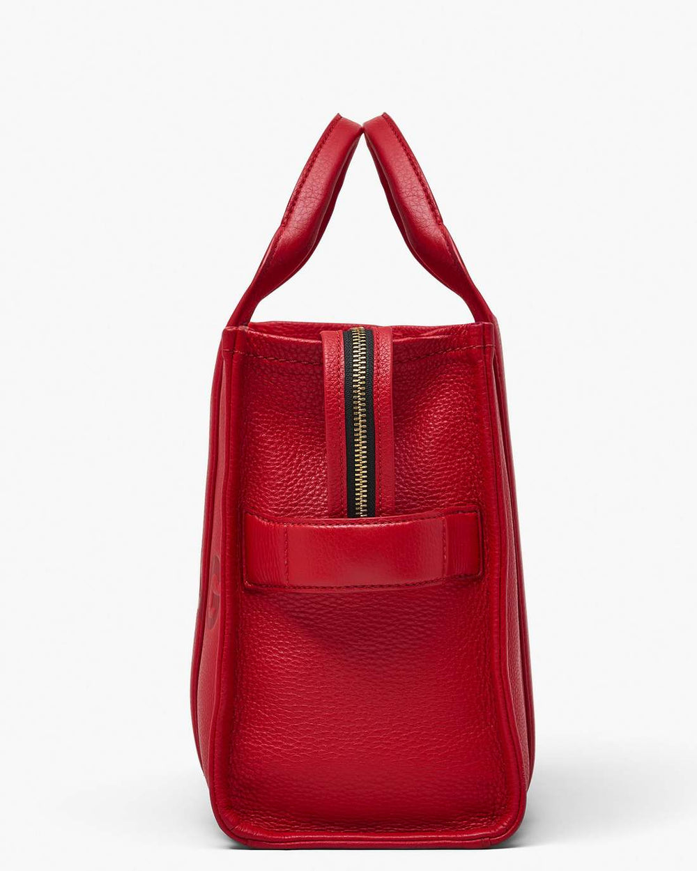 Marc Jacobs The Leather Medium Tote Bag True Red BAGS