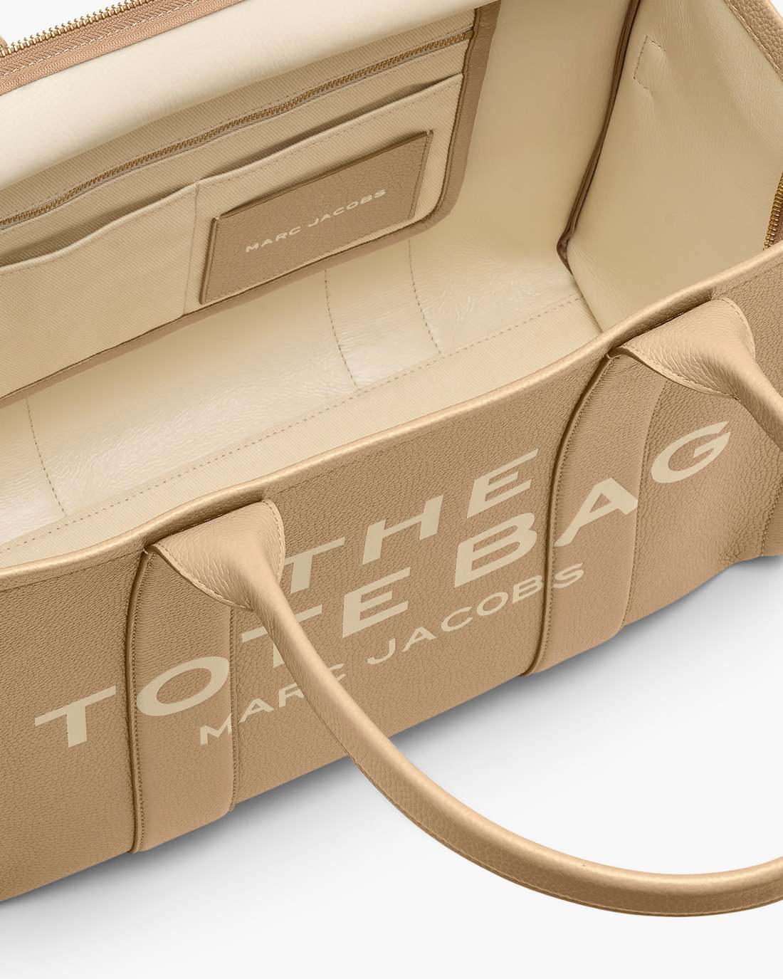 Marc Jacobs The Leather Large Tote Bag Camel BAGS