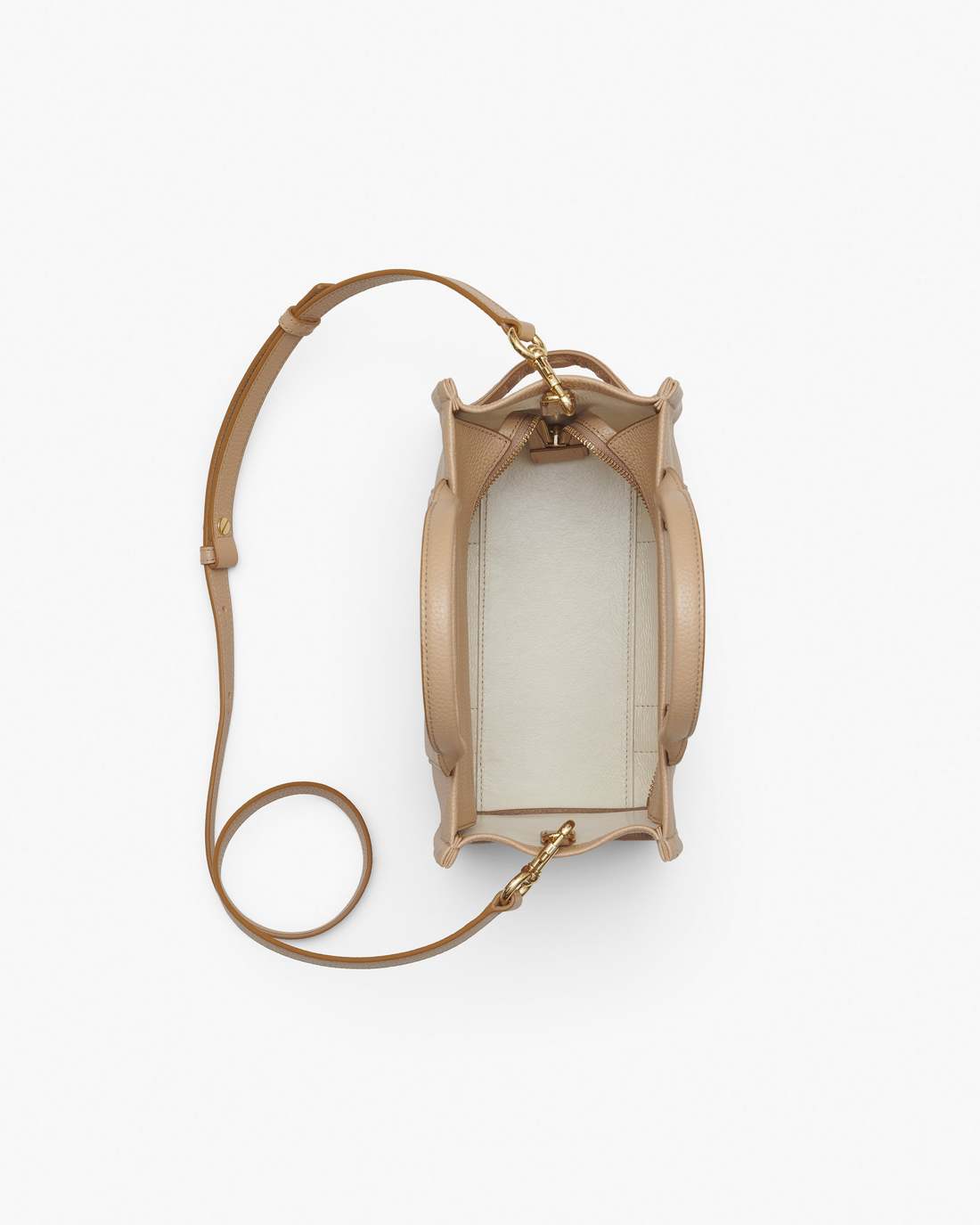 Marc Jacobs The Leather Small Tote Bag Camel BAGS