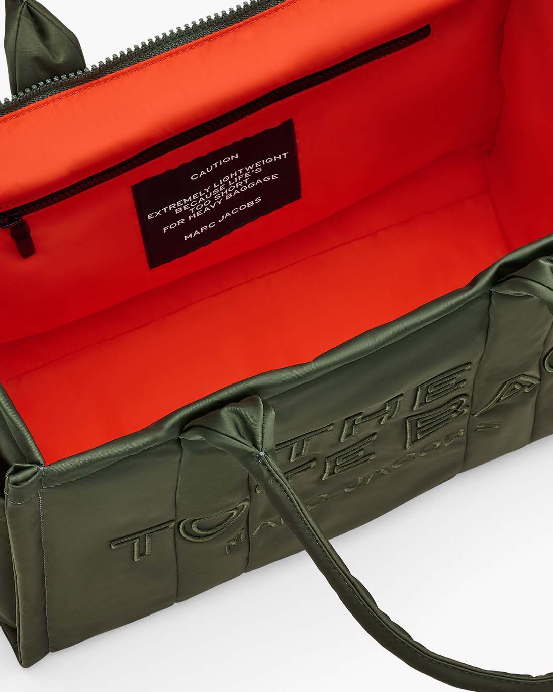 Marc Jacobs The Puffy Nylon Large Tote Bag Army Green BAGS|NEW ARRIVALS
