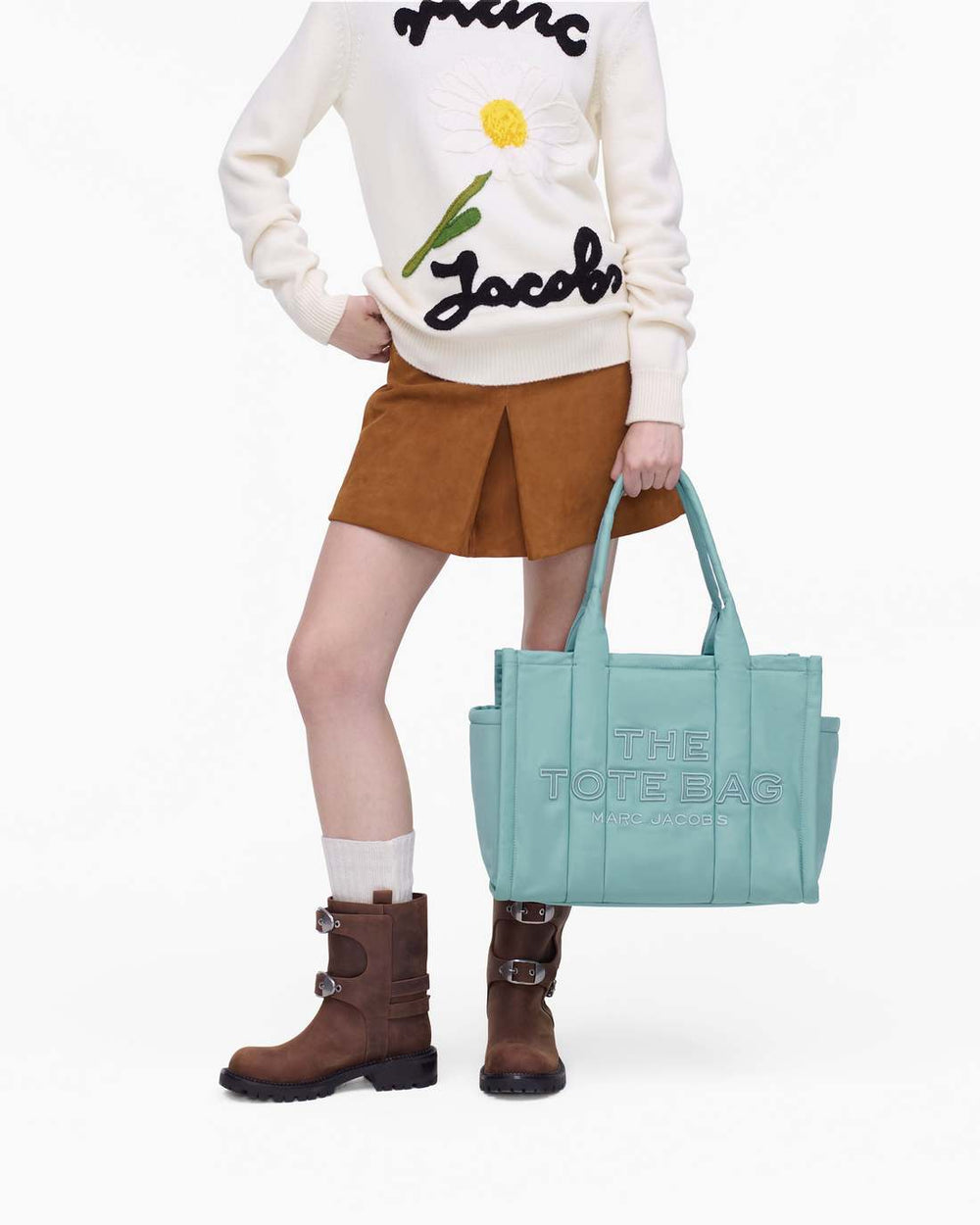 Marc Jacobs The Puffy Nylon Large Tote Bag Sky Blue BAGS|NEW ARRIVALS