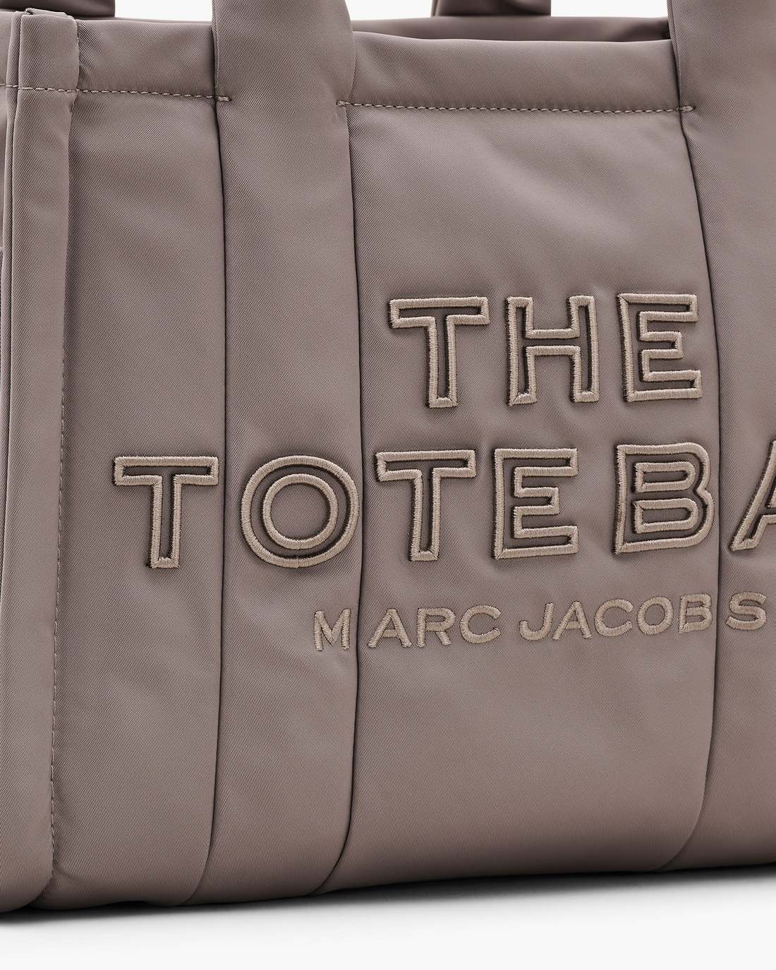 Marc Jacobs The Puffy Nylon Medium Tote Bag Cement BAGS