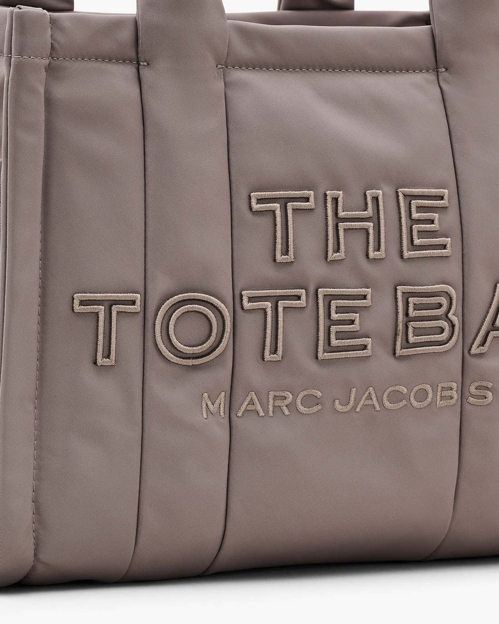 Marc Jacobs The Puffy Nylon Medium Tote Bag Cement BAGS