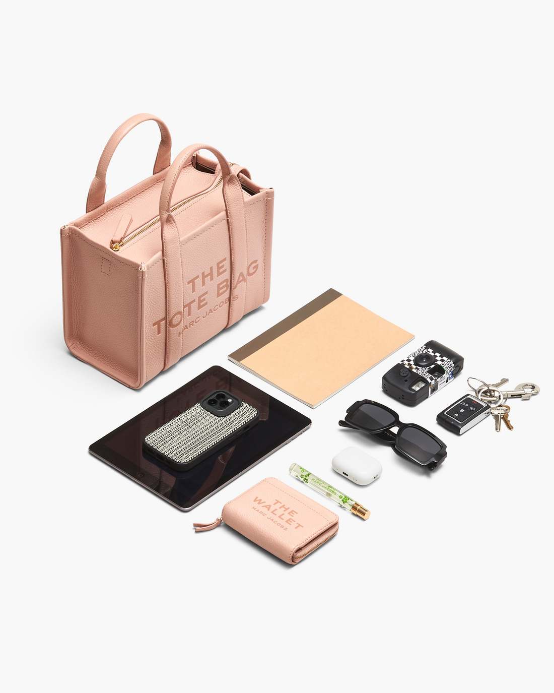 Marc Jacobs The Canvas Small Tote Bag Bow Pink BAGS