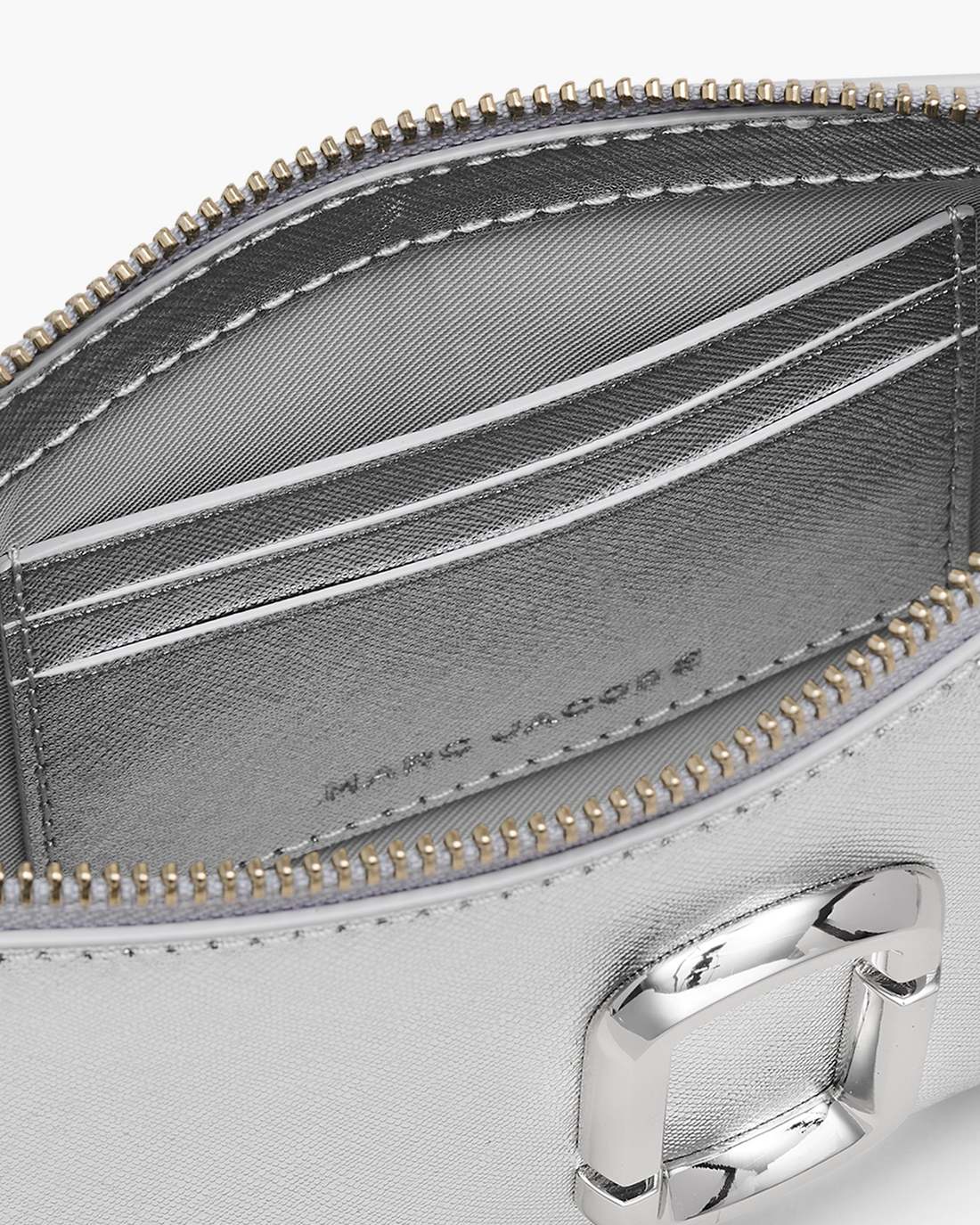 Marc Jacobs The Metallic Snapshot Convertible Shoulder Bag Silver BAGS|WALLETS|NEW ARRIVALS
