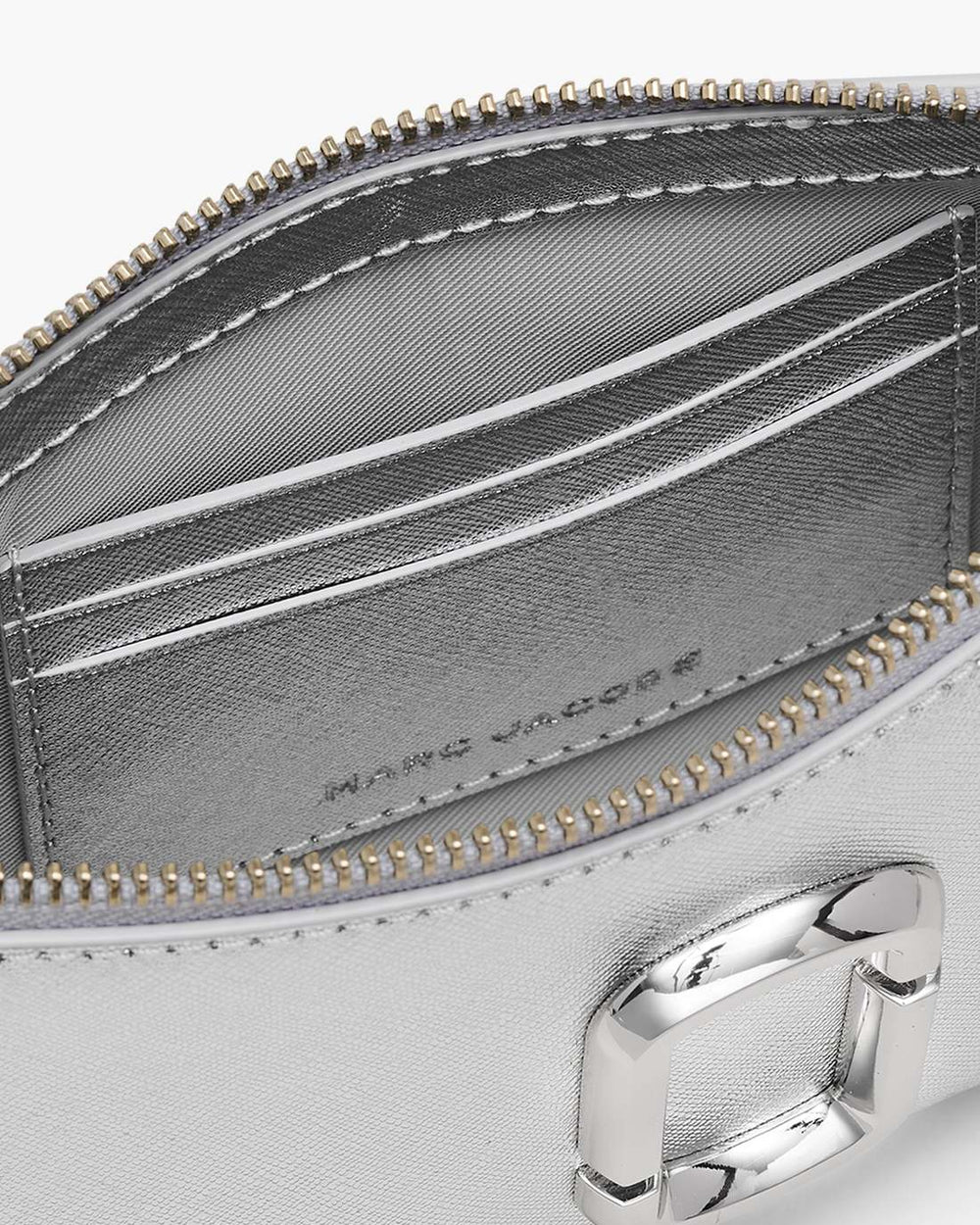 Marc Jacobs The Metallic Snapshot Convertible Shoulder Bag Silver BAGS|WALLETS|NEW ARRIVALS