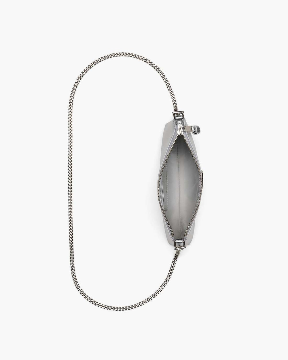 Marc Jacobs The Metallic Snapshot Convertible Shoulder Bag Silver BAGS|WALLETS|NEW ARRIVALS