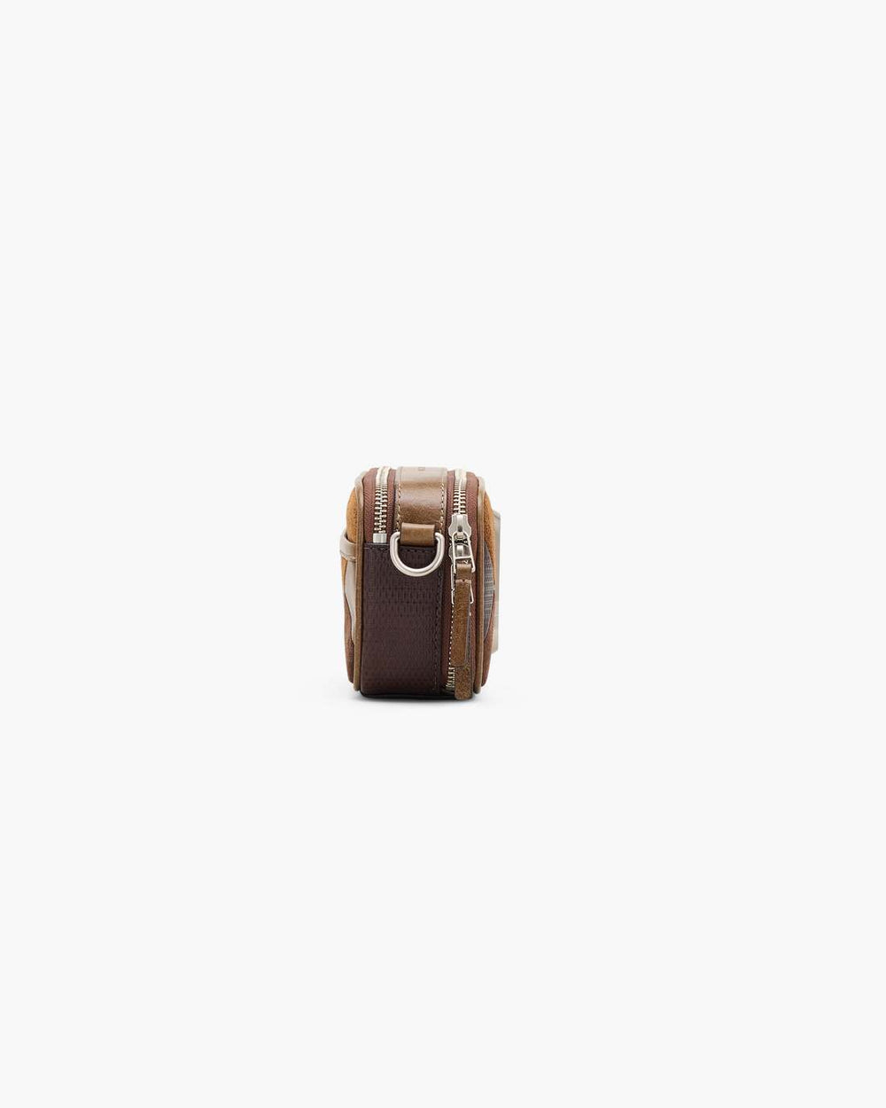 Marc Jacobs The Suede Patchwork Snapshot Brown Multi BAGS|NEW ARRIVALS