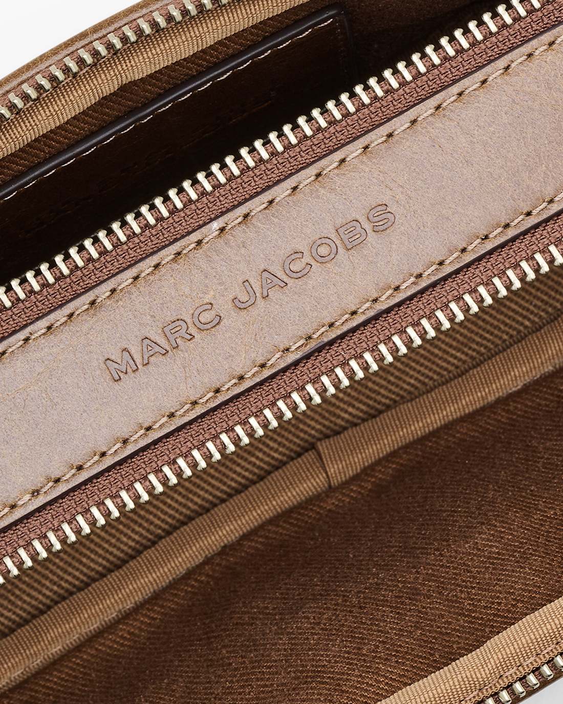 Marc Jacobs The Suede Patchwork Snapshot Brown Multi BAGS|NEW ARRIVALS