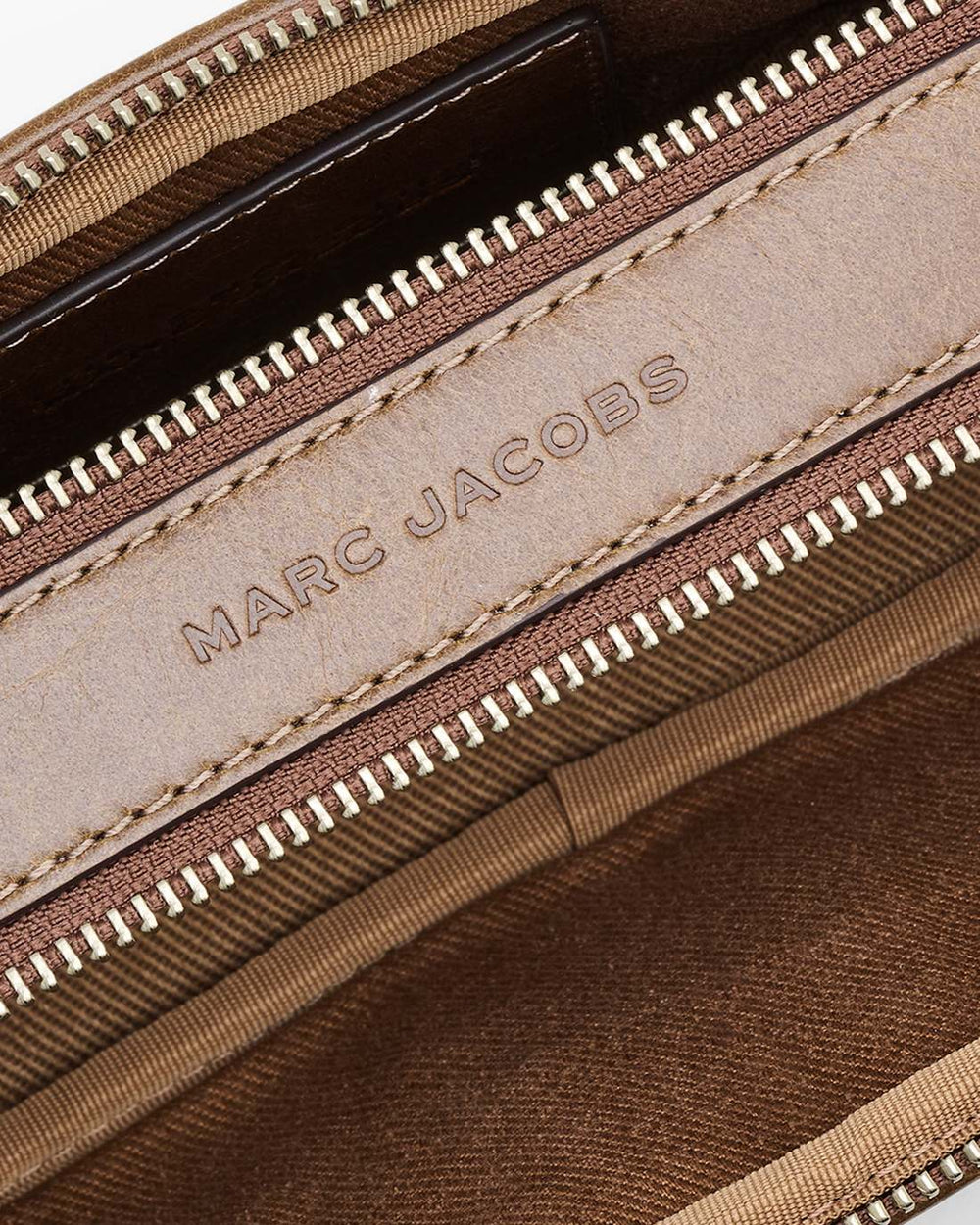 Marc Jacobs The Suede Patchwork Snapshot Brown Multi BAGS|NEW ARRIVALS