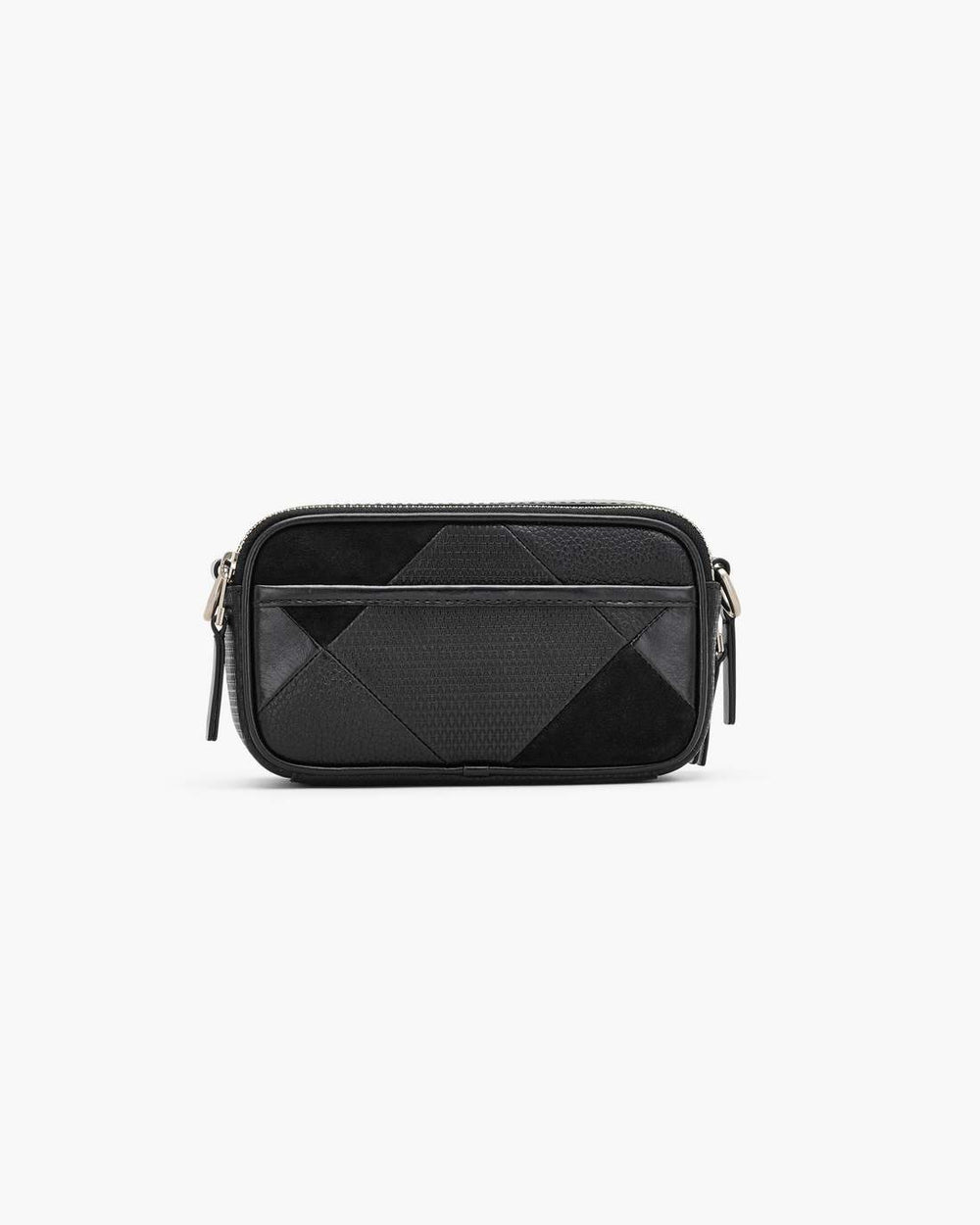 Marc Jacobs The Suede Patchwork Snapshot Black Multi BAGS|NEW ARRIVALS