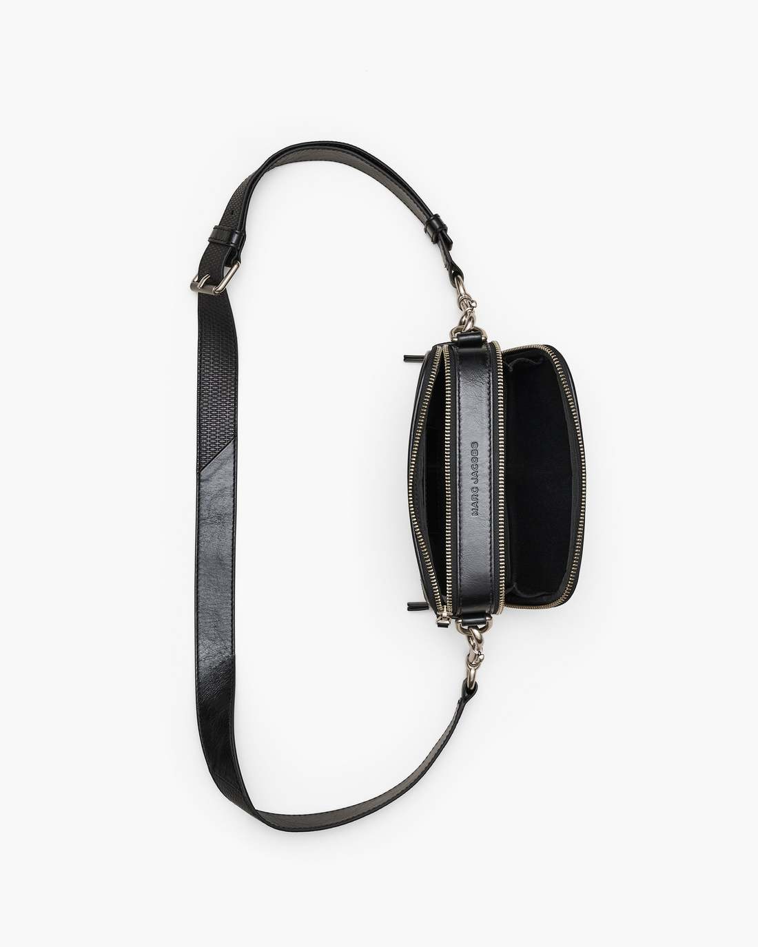 Marc Jacobs The Suede Patchwork Snapshot Black Multi BAGS|NEW ARRIVALS