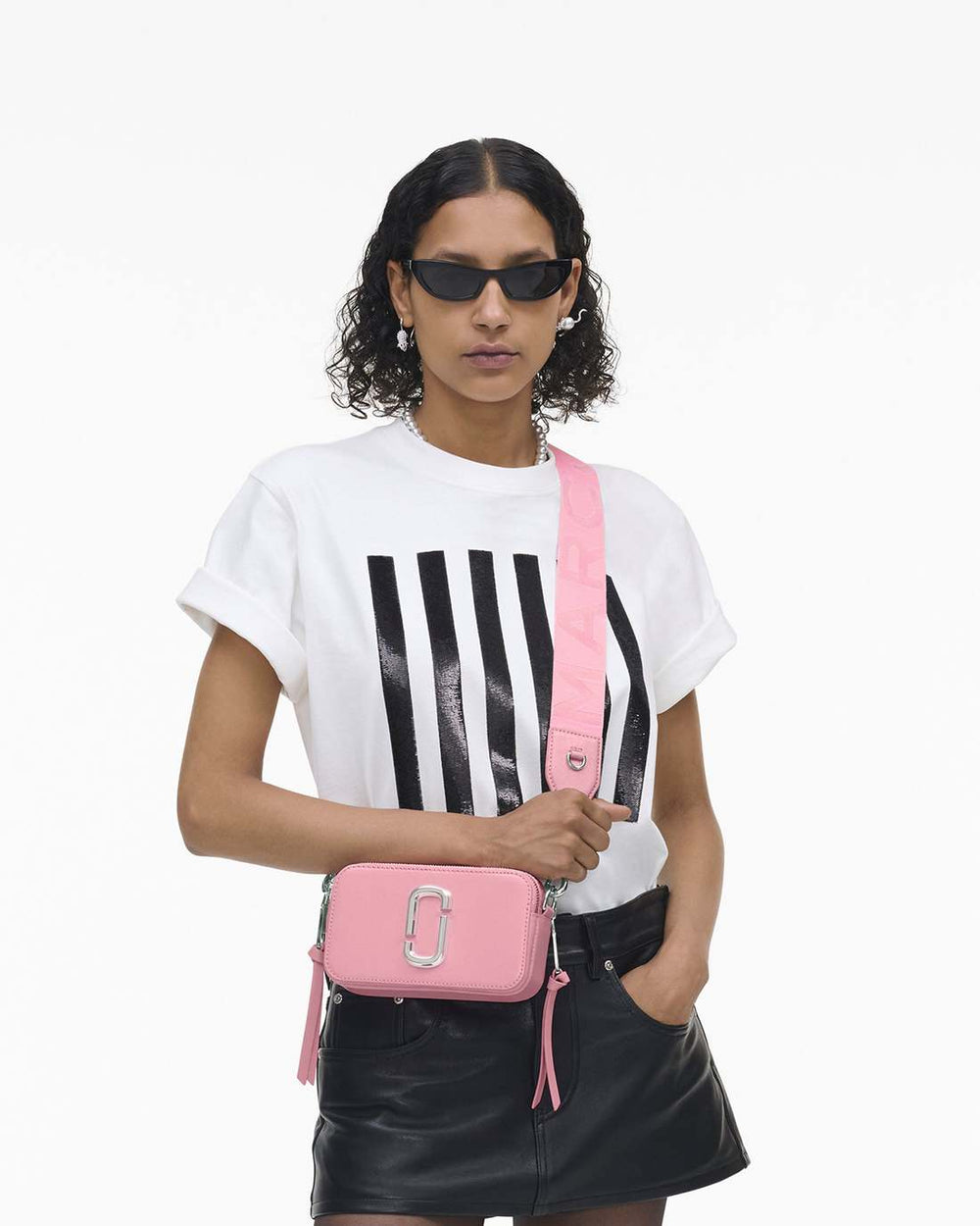 Marc Jacobs The Snapshot Ribbon Pink BAGS