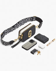 Marc Jacobs The Crystal Denim Snapshot Dark Wash Crystal BAGS