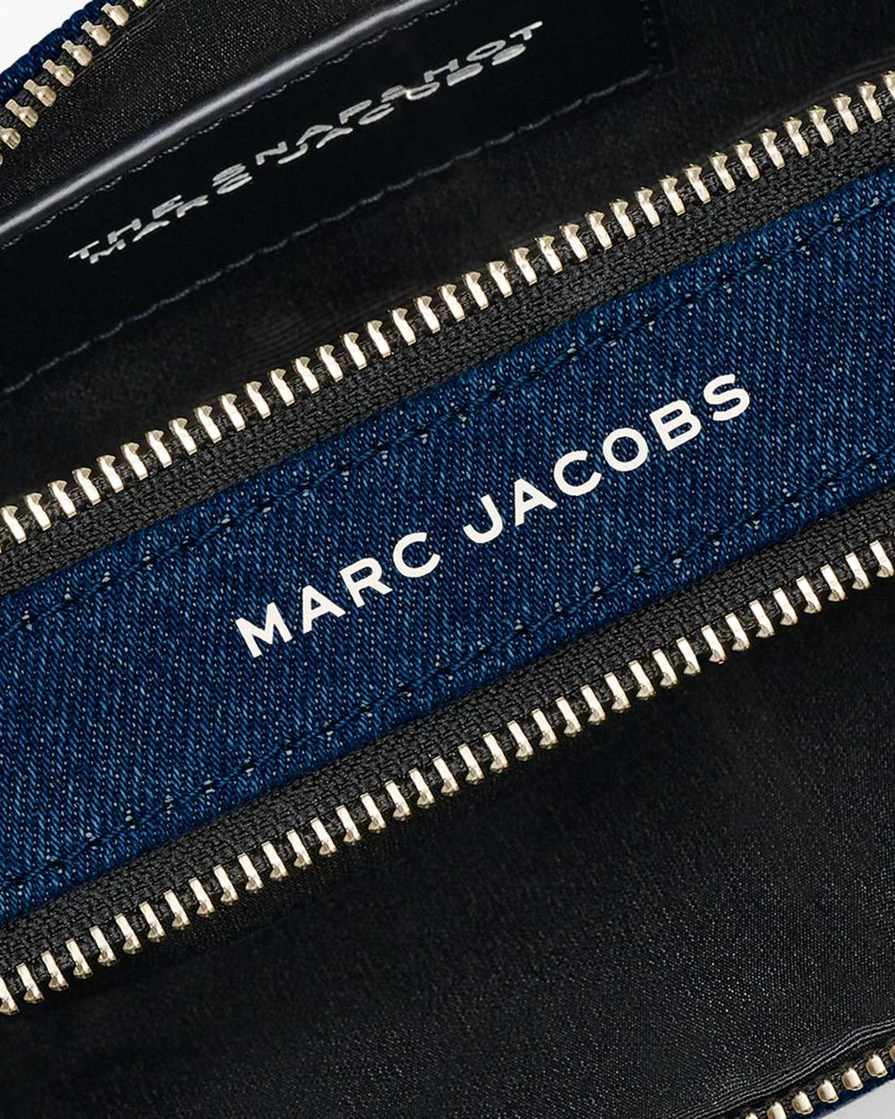 Marc Jacobs The Crystal Denim Snapshot Dark Wash Crystal BAGS